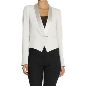 Vanessa Bruno White Stone Silk Blazer FR40